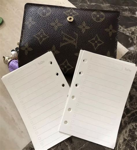 taobao louis vuitton agenda refill